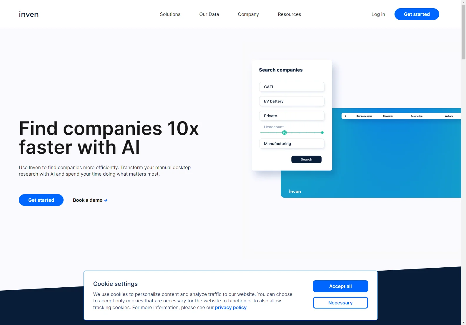 Inven | Find M&A Targets 10x Faster with AI