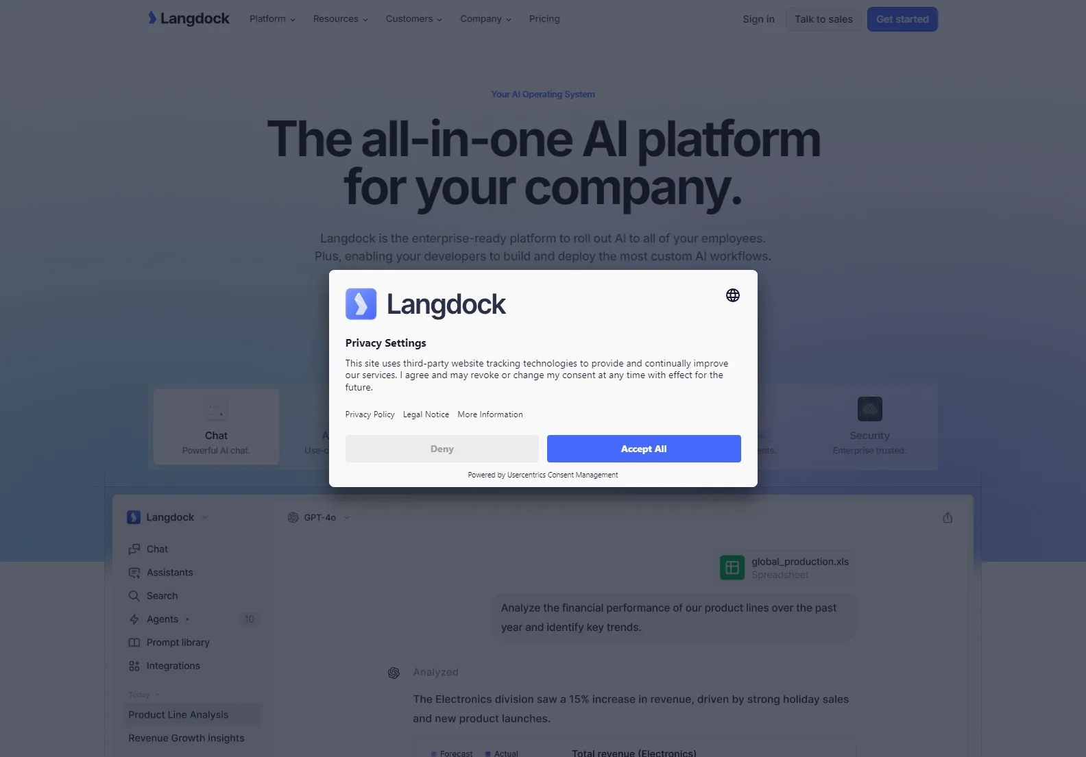 Langdock: The All-in-One AI Platform for Your Business