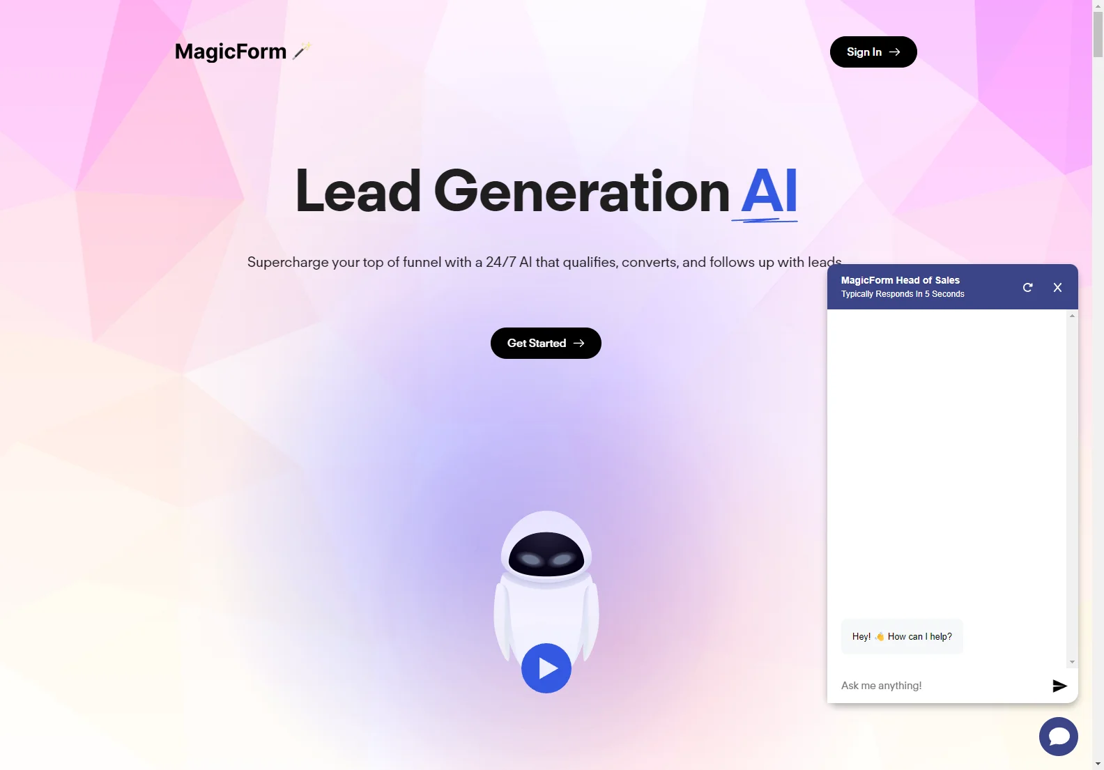 MagicForm: AI-Powered Lead Generation for Increased Conversions