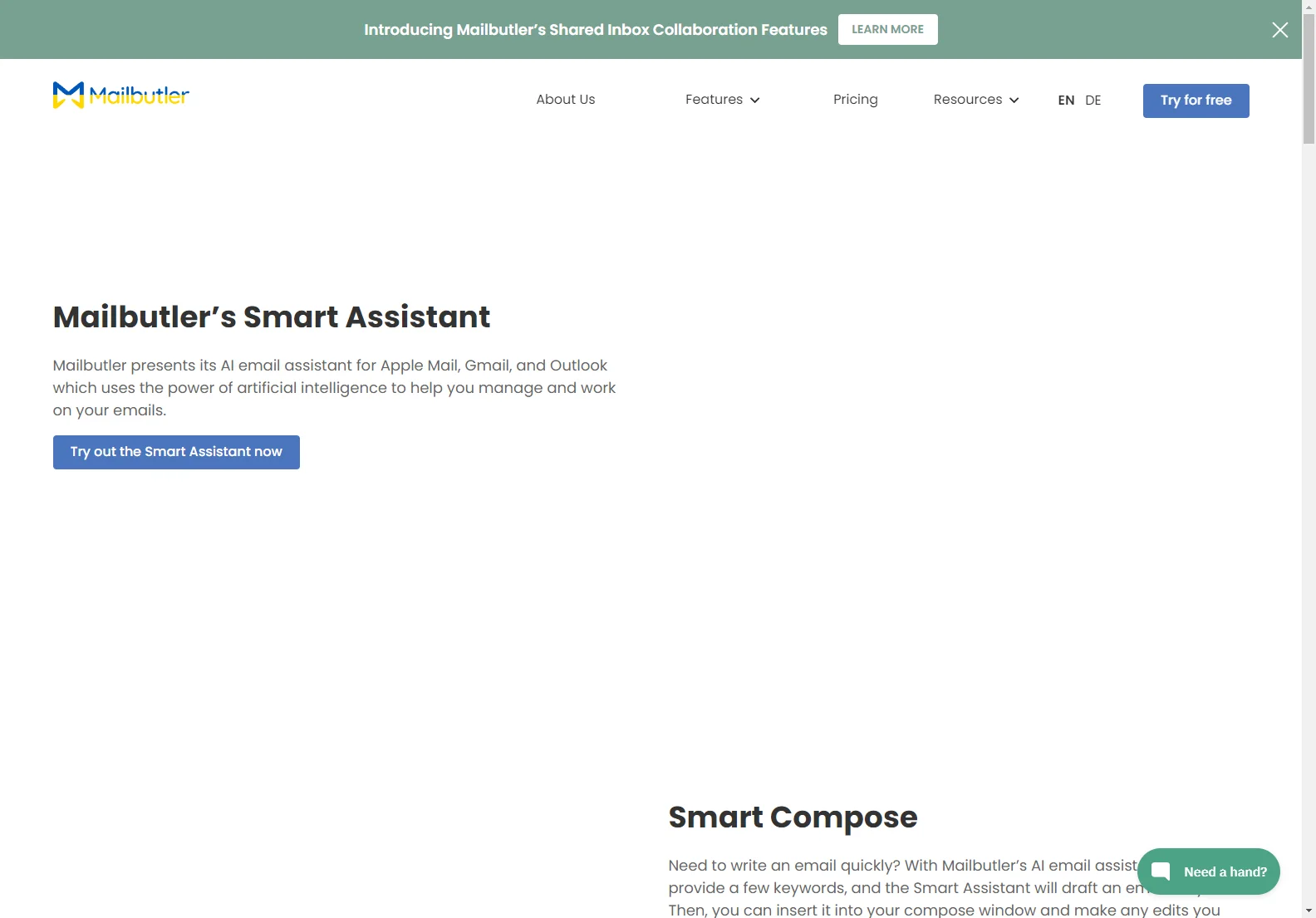 Mailbutler's Smart Assistant: AI-Powered Email Management for Increased Efficiency