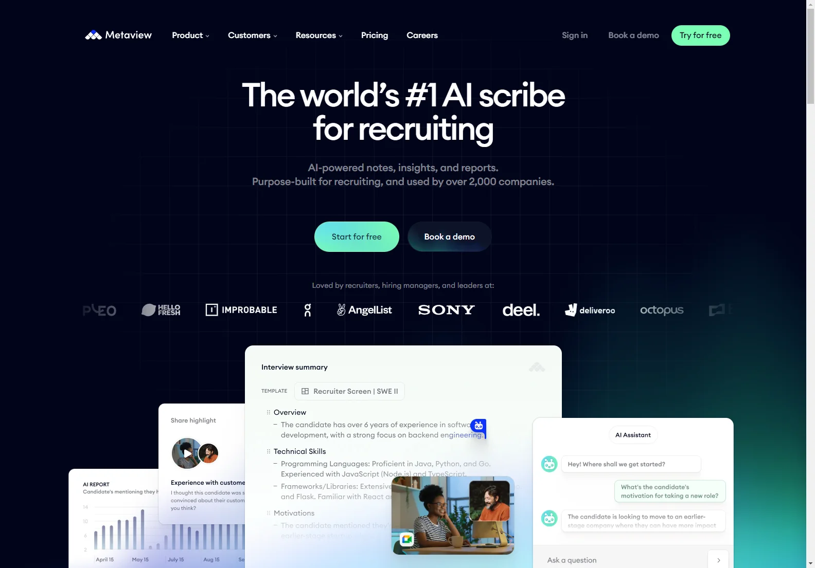 Metaview: AI-Powered Interview Notes for Streamlined Recruiting