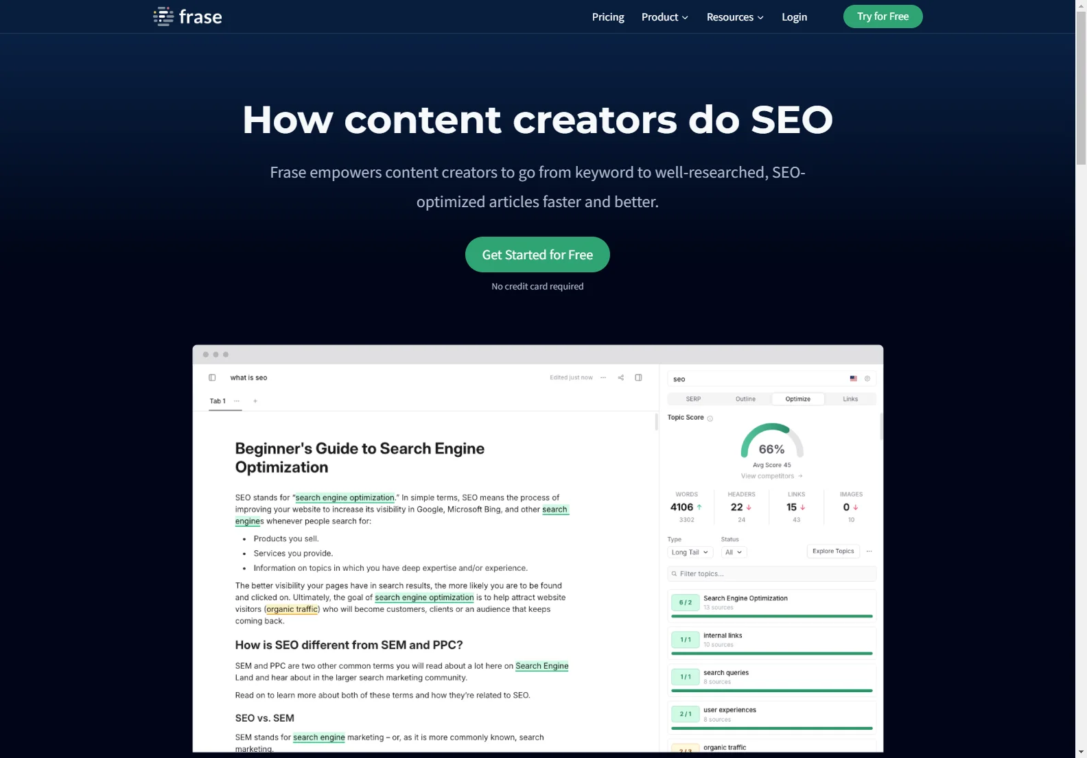 Frase: AI-Powered SEO Content Optimization Tool for Faster, Better Articles