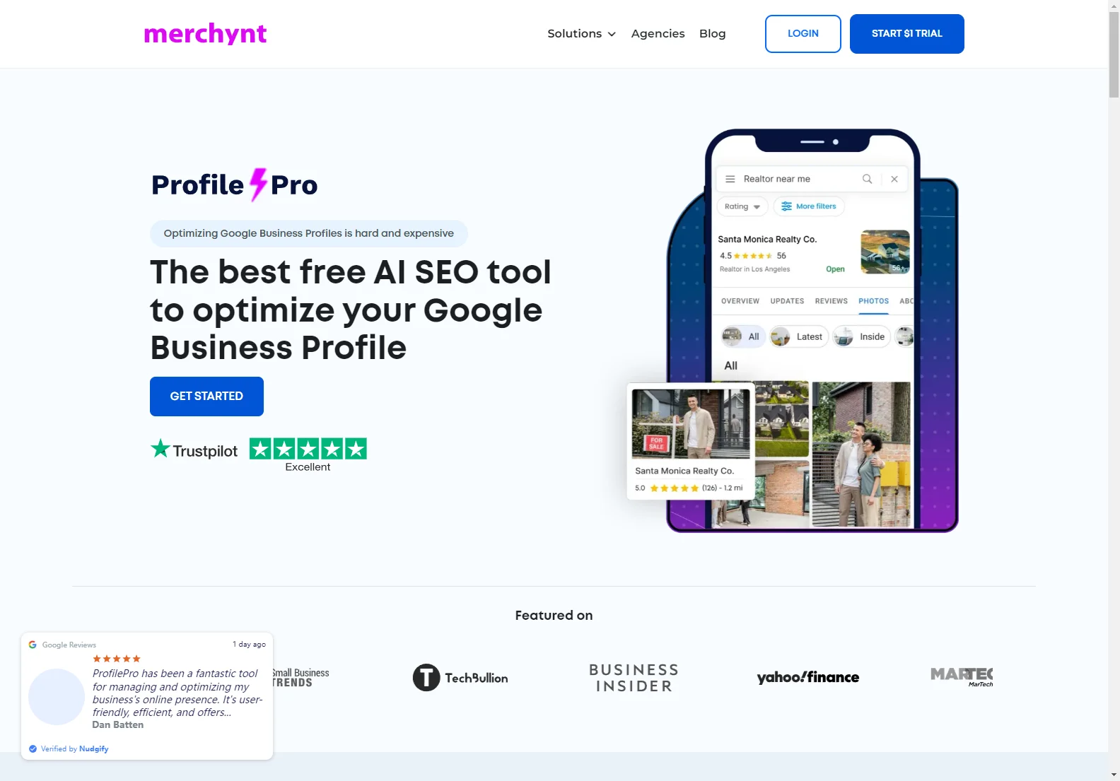 ProfilePro: Free AI SEO Tool for Google Business Profile Optimization