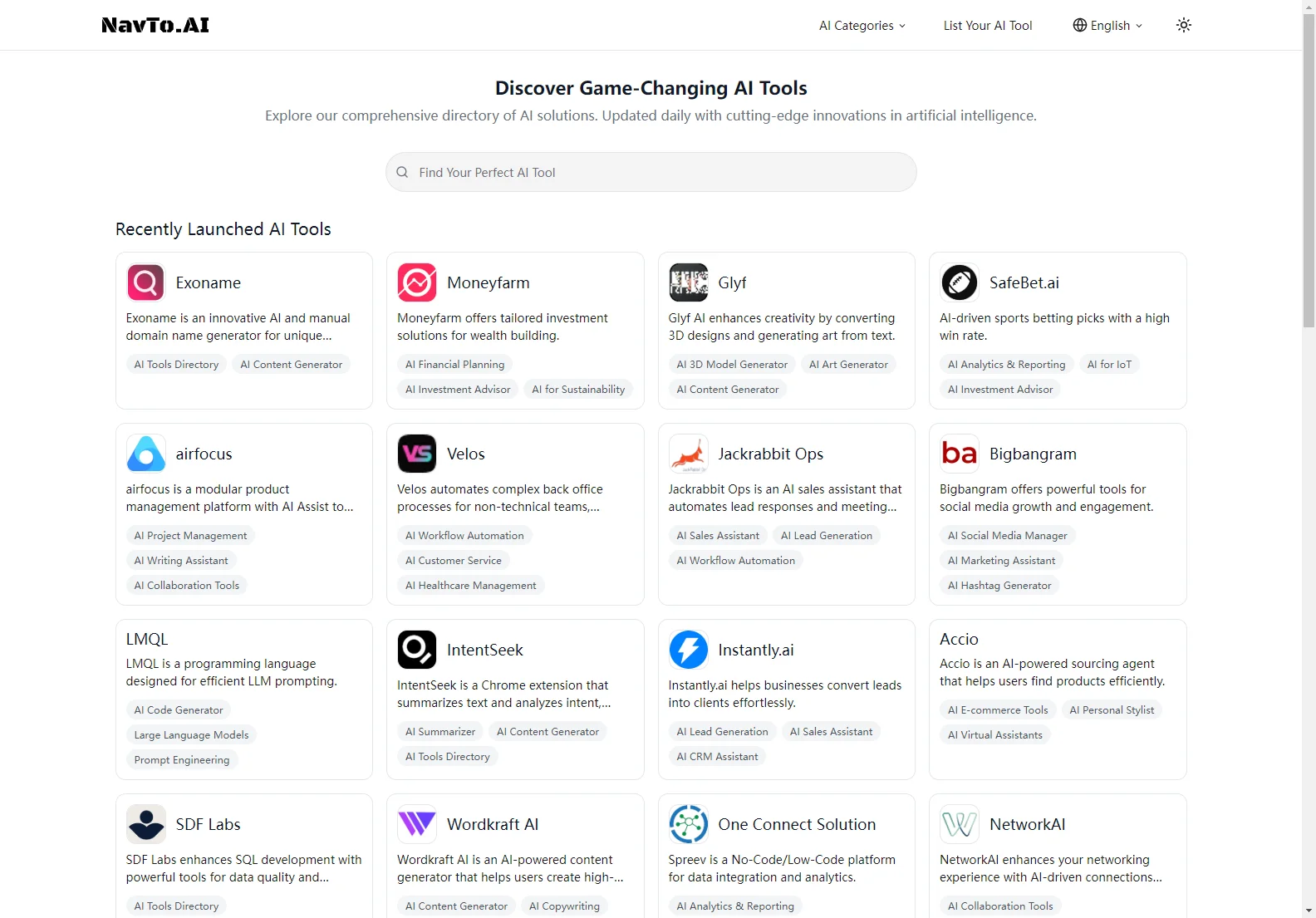 NavTo.AI: Your Ultimate AI Tools Directory for 2024