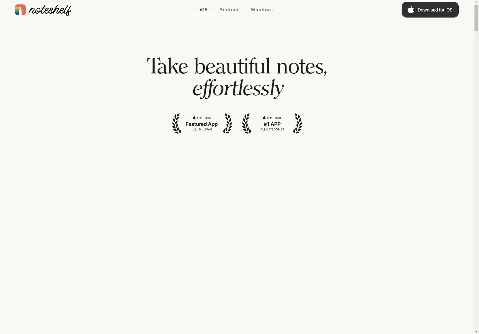 Noteshelf: AI-Powered Note-Taking App for Effortless Organization and Creativity