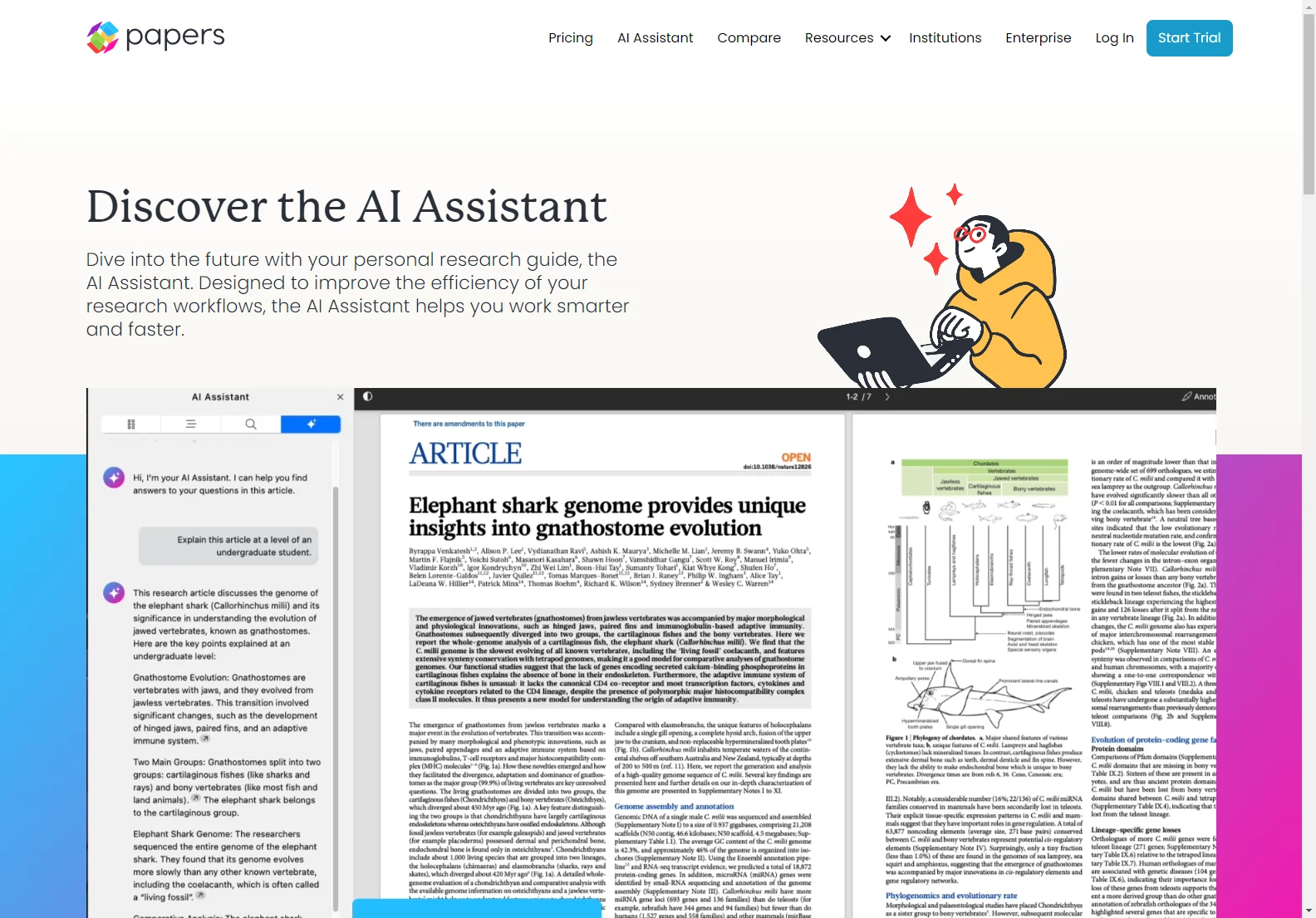 Papers: AI-Powered Research Assistant for Enhanced Productivity