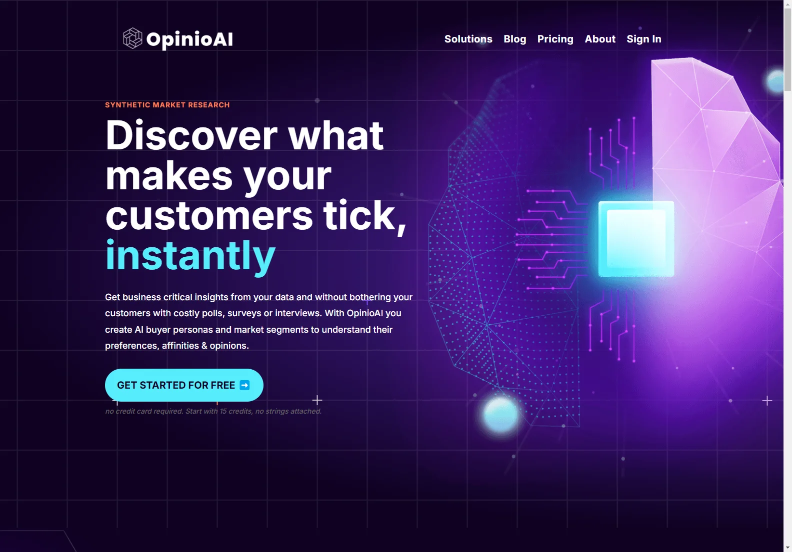 OpinioAI: AI-Powered Market Research for Instant Insights