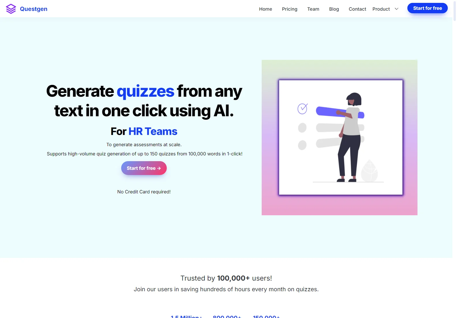 Questgen: AI-Powered Quiz Generator for Educators and Businesses