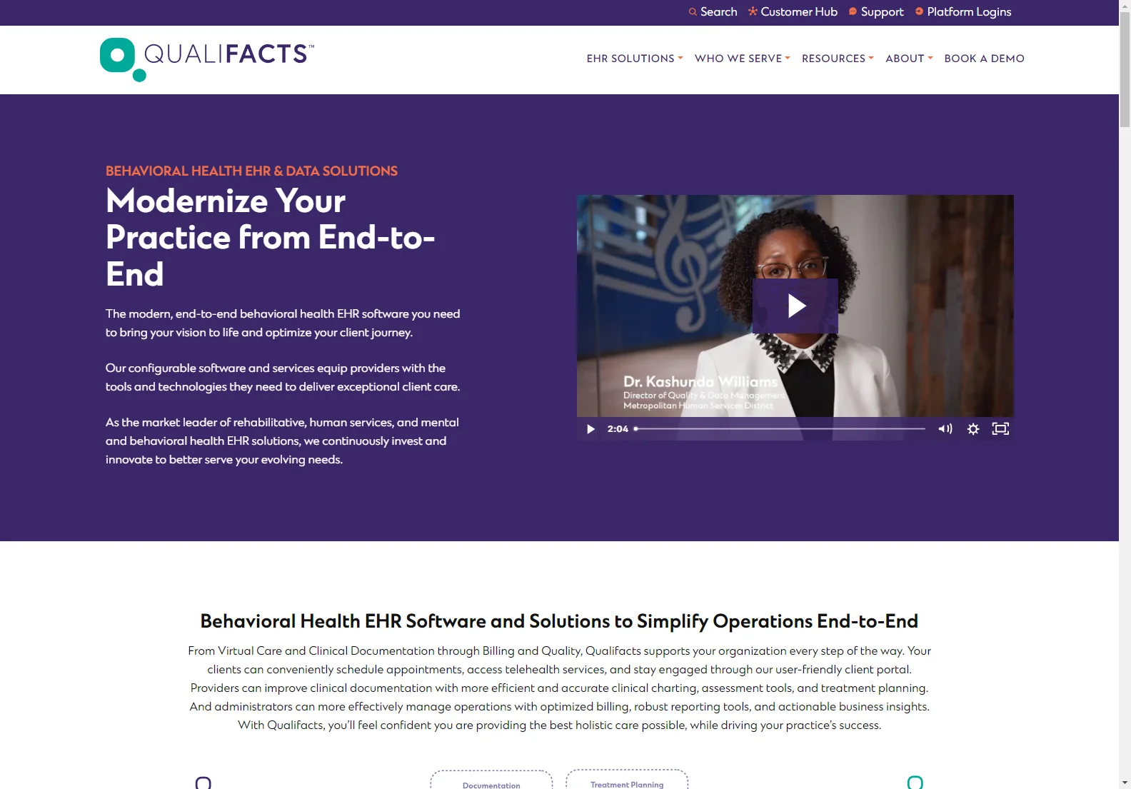 Qualifacts: Streamlined Behavioral Health EHR Software & Data Solutions