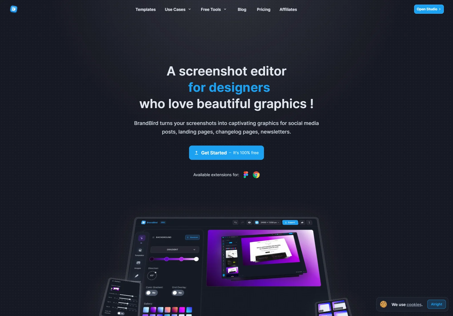 BrandBird: Powerful Screenshot Editor for Stunning Visuals