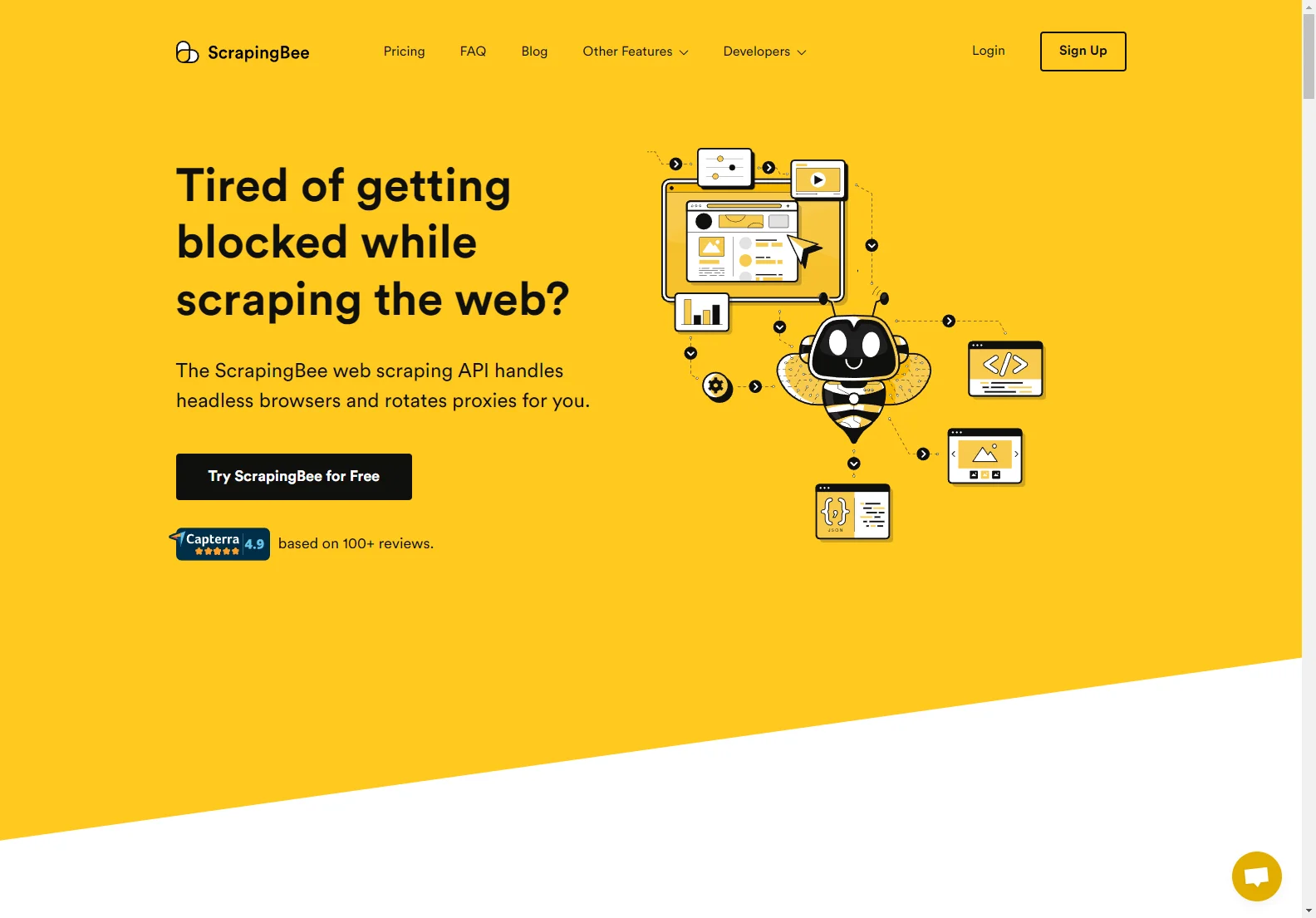 ScrapingBee: The Ultimate Web Scraping API for Efficient Data Extraction