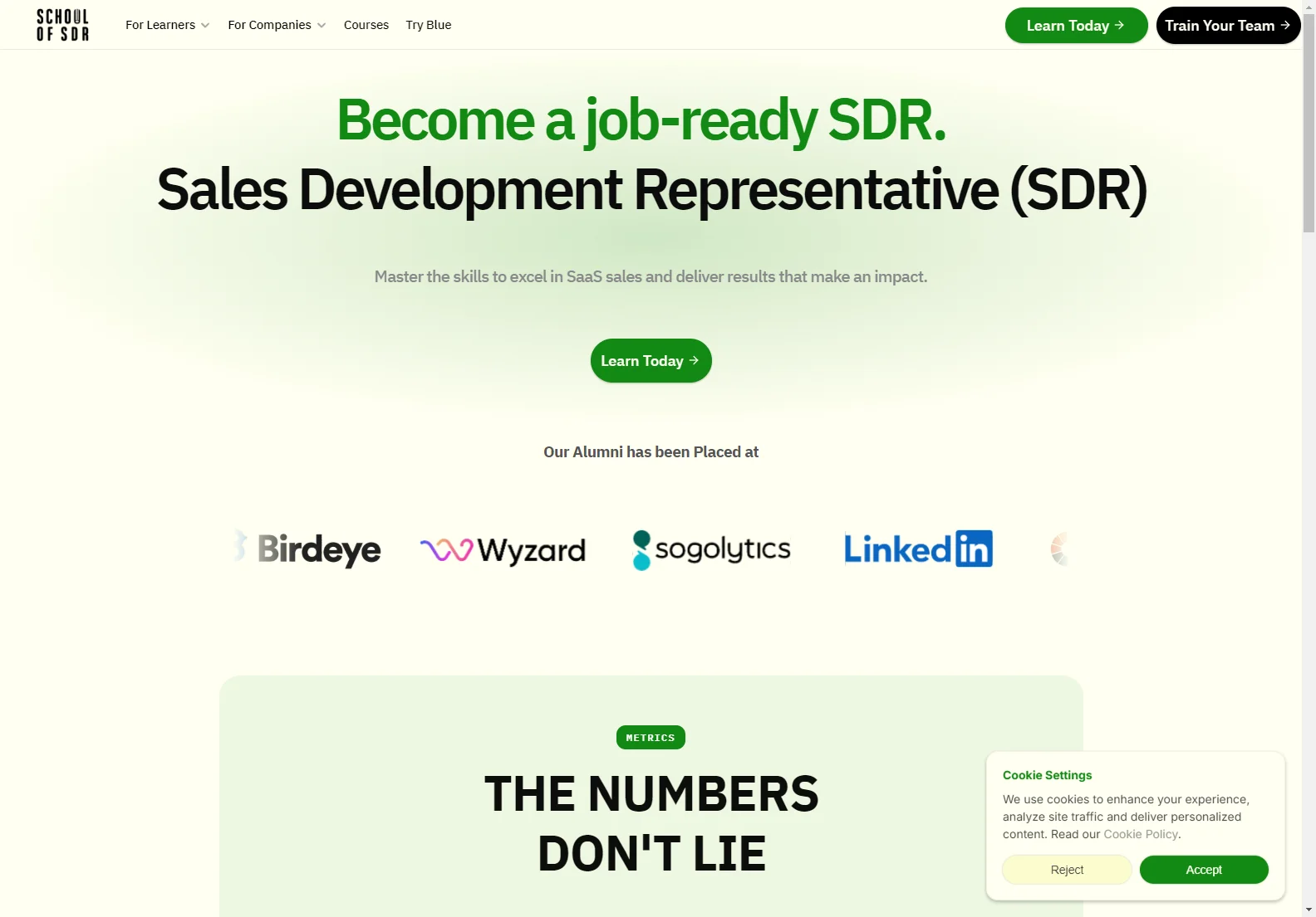 School of SDR: Master B2B Sales with AI-Powered Training