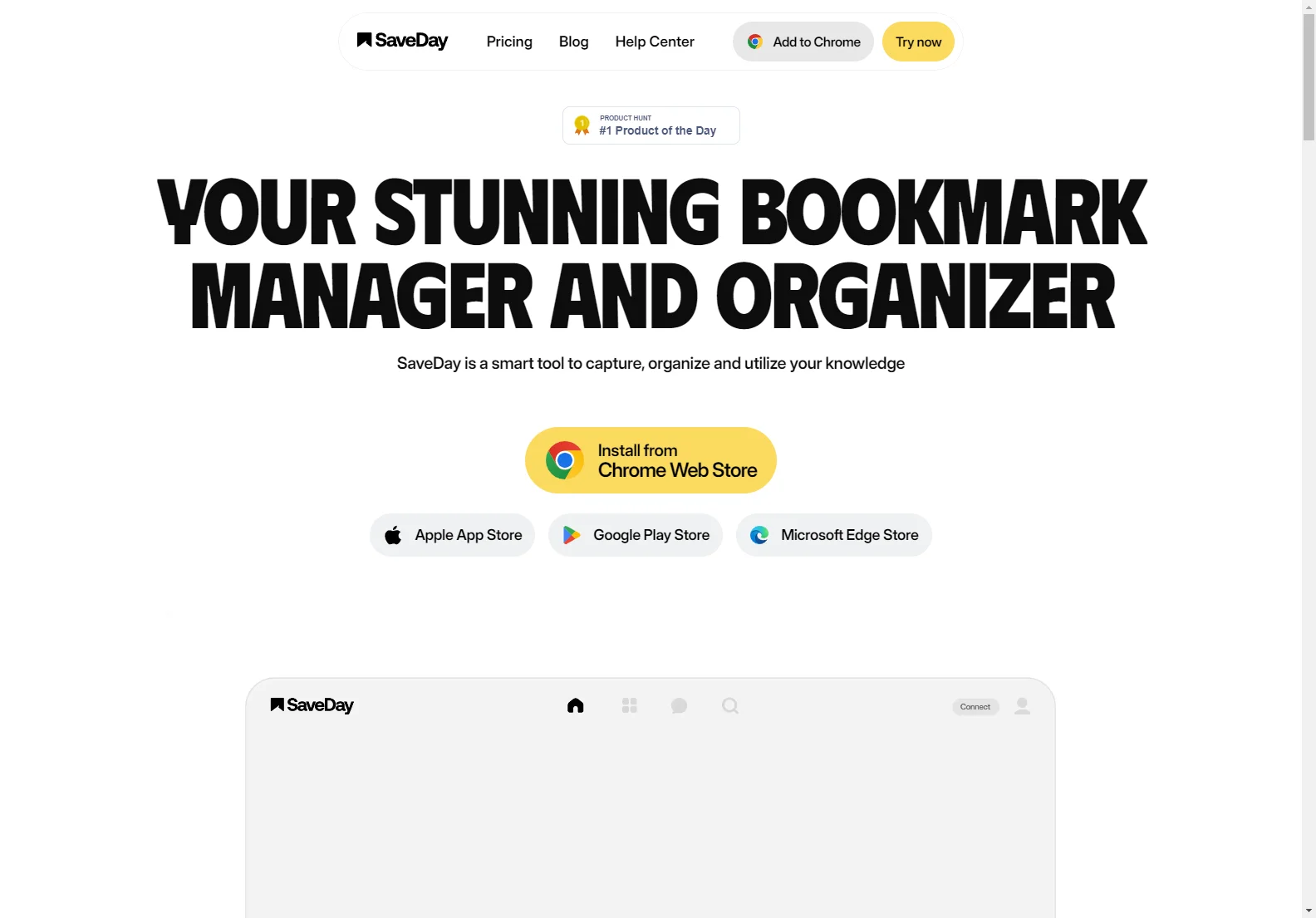 SaveDay: AI-Powered Knowledge Management for Effortless Organization