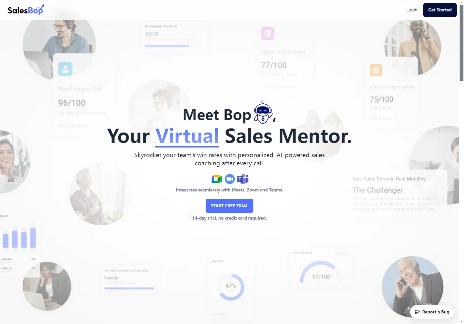 SalesBop: AI-Powered Sales Coaching for Increased Win Rates