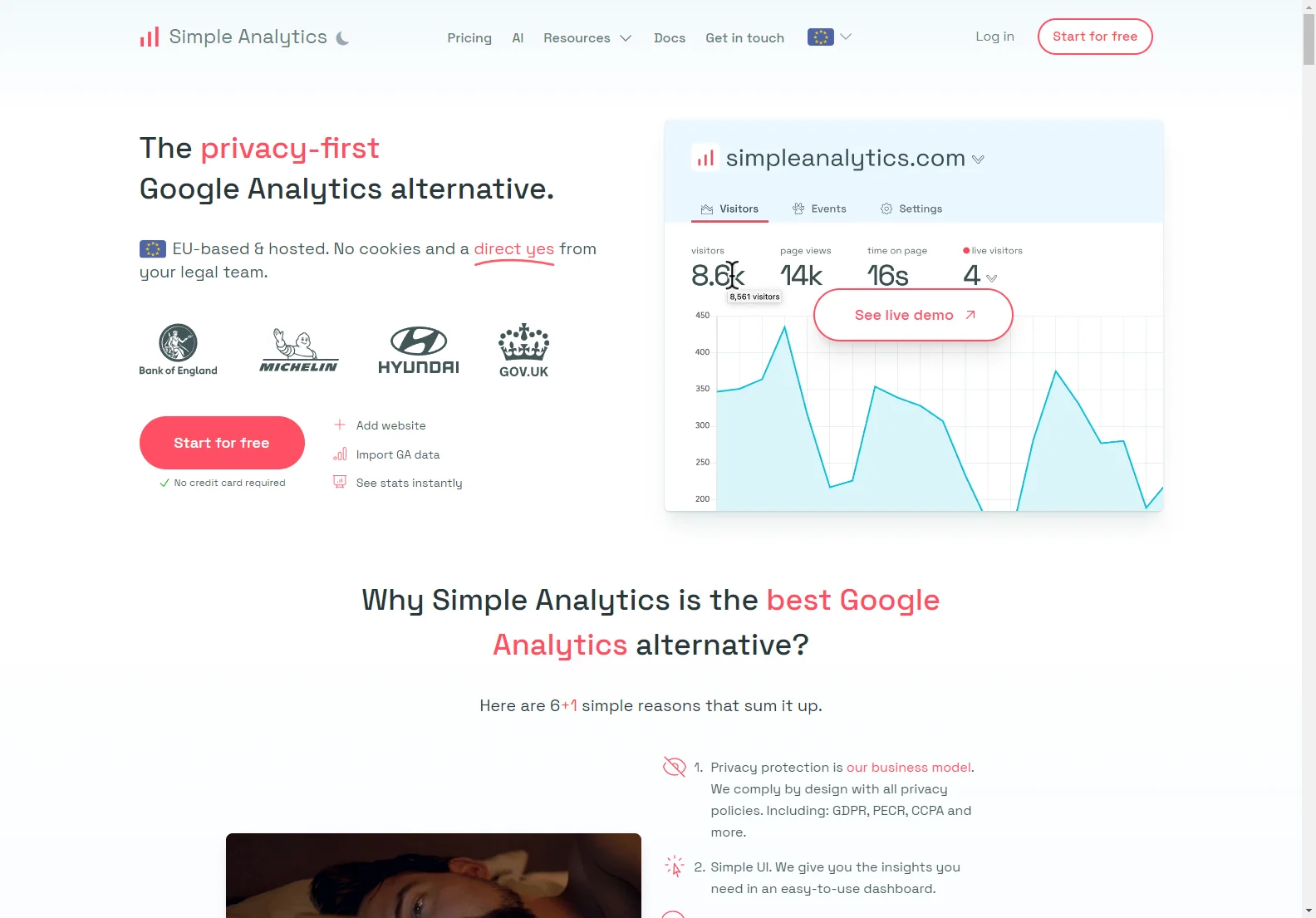 Simple Analytics: The Privacy-First Google Analytics Alternative