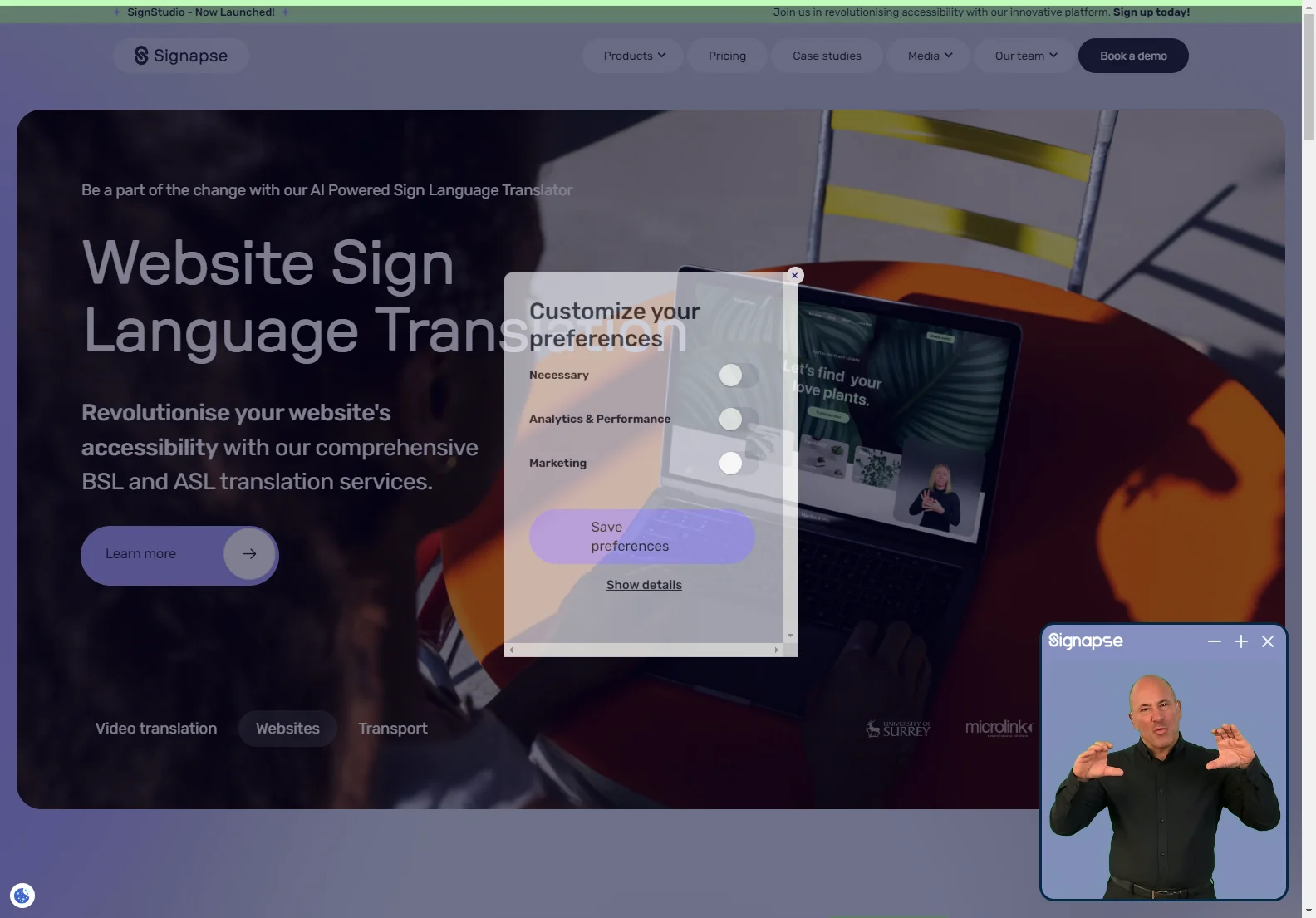 Signapse AI: Revolutionizing Accessibility with AI-Powered Sign Language Translation