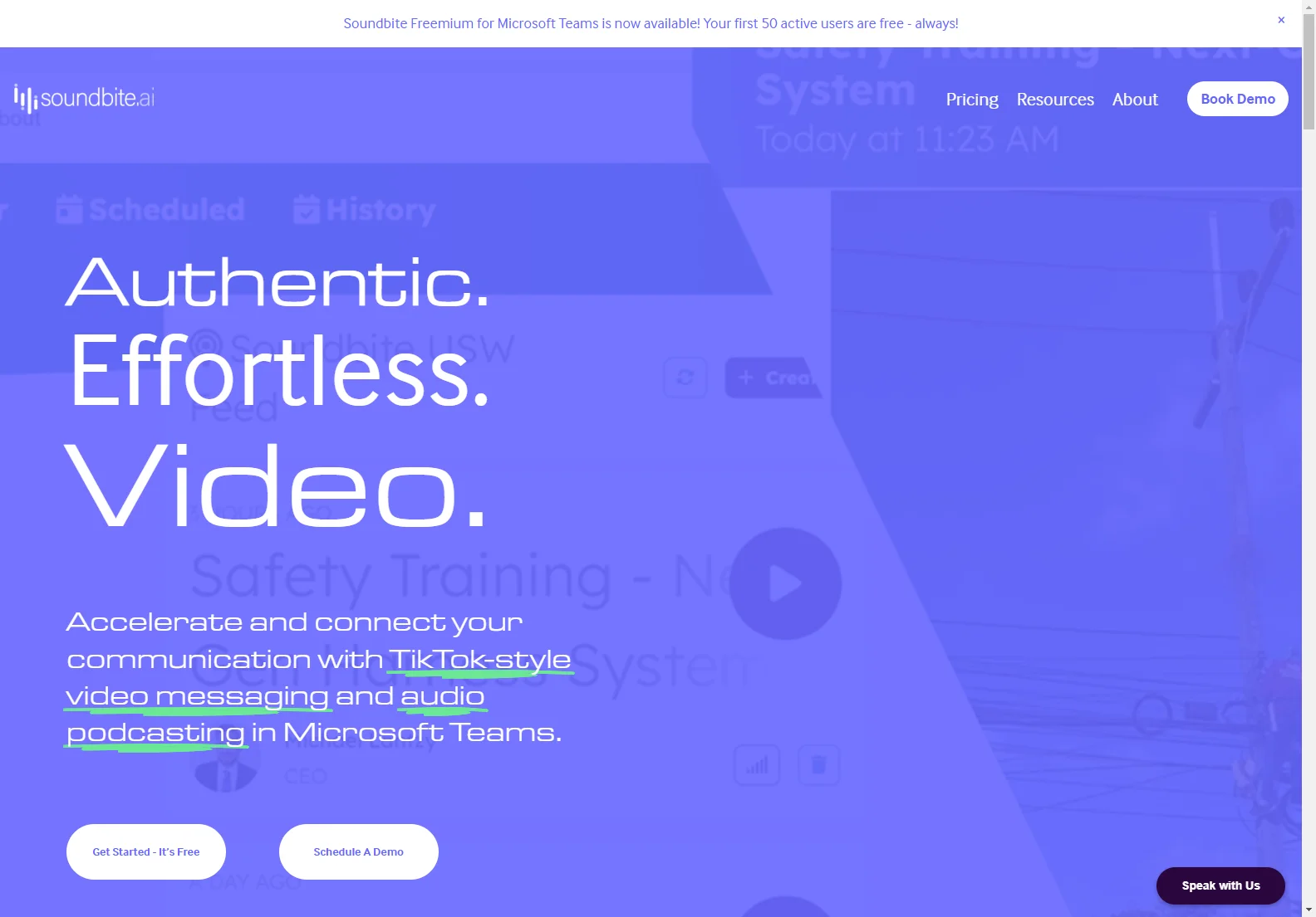 Soundbite: Revolutionizing Internal Communication with Engaging Video & Audio