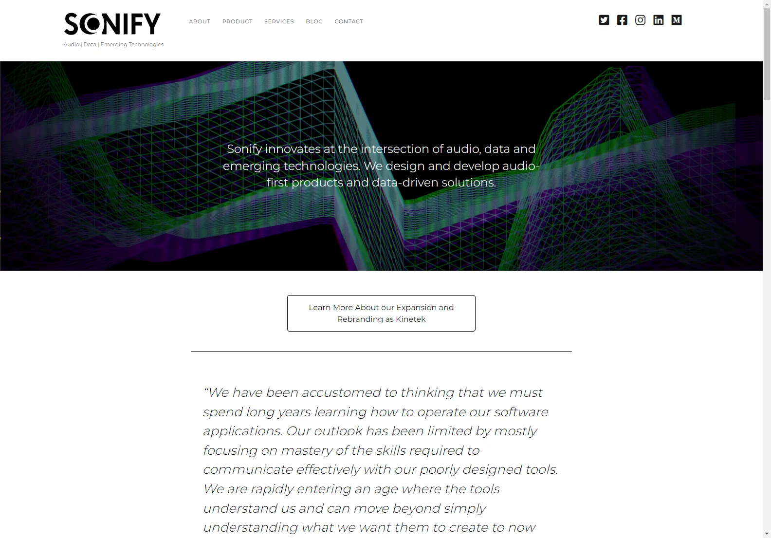 Sonify: Transforming Data into Engaging Audio Experiences