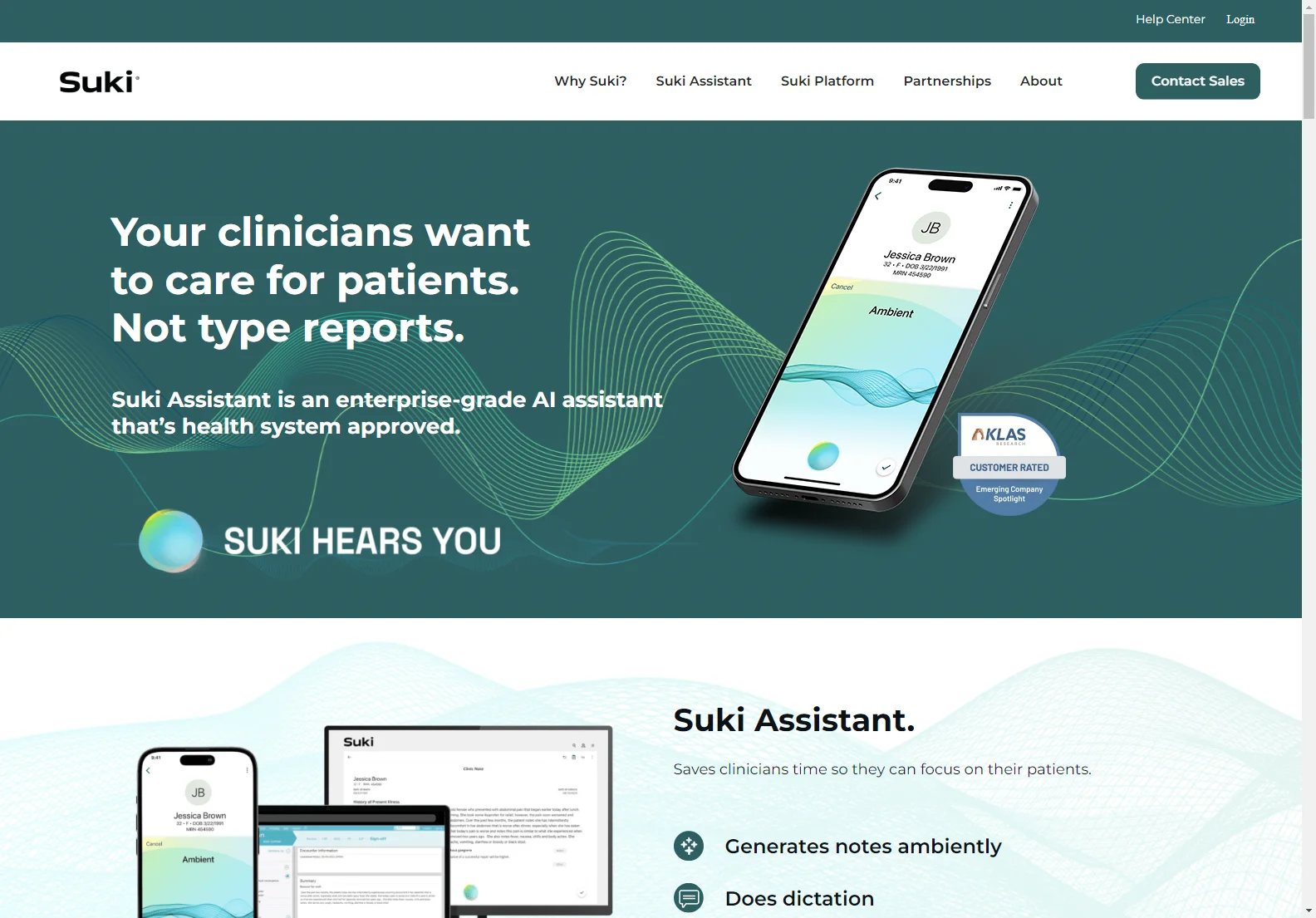 Suki AI: Revolutionizing Healthcare with AI-Powered Assistance