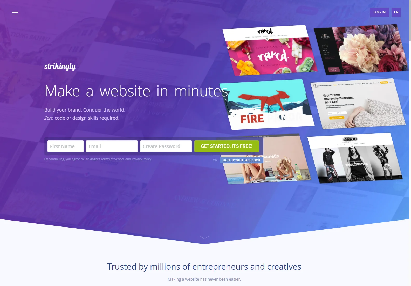 Strikingly: The Easiest Website Builder for Entrepreneurs