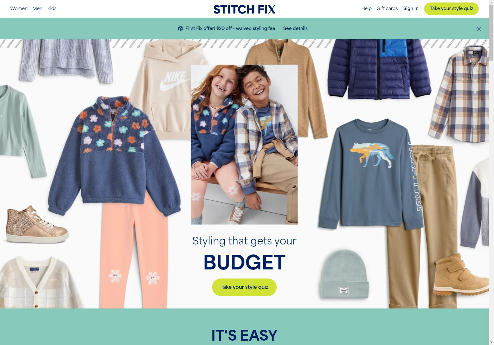 Stitch Fix: Personalized Online Styling Service for Curated Fashion