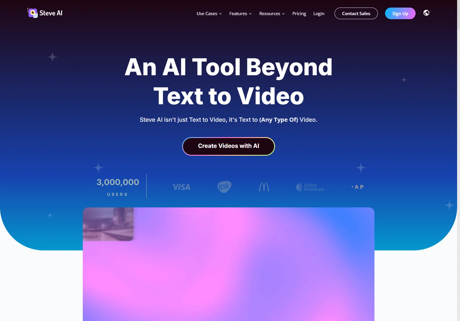 Steve AI: AI Video Generator - Create Engaging Videos from Text & Voice