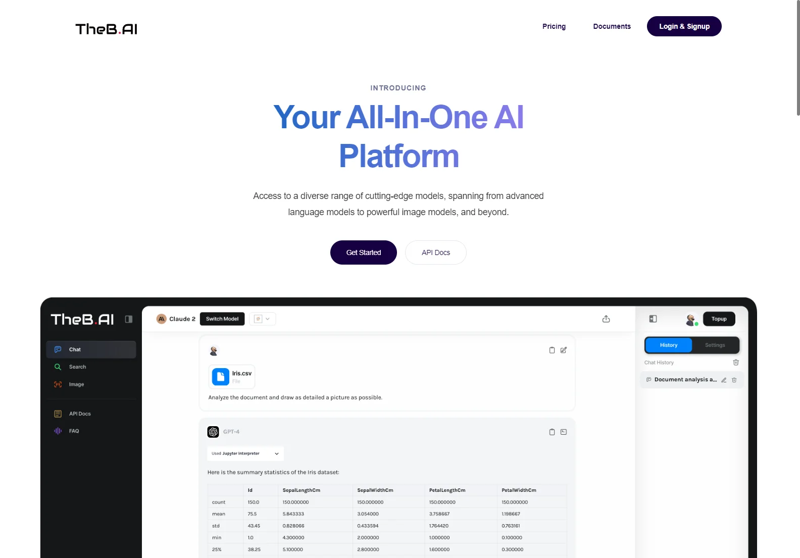 TheB.AI: Your All-in-One AI Platform for Advanced Language and Image Models