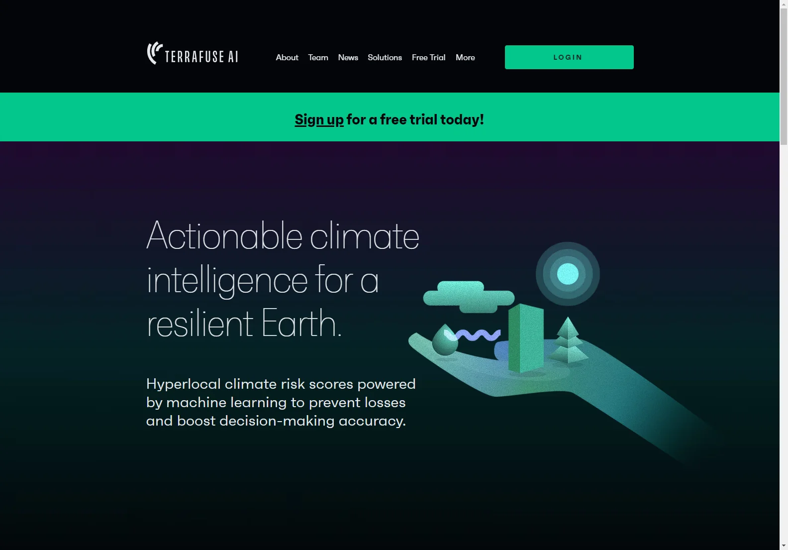 Terrafuse AI: Accurate Climate Risk Assessment with Machine Learning