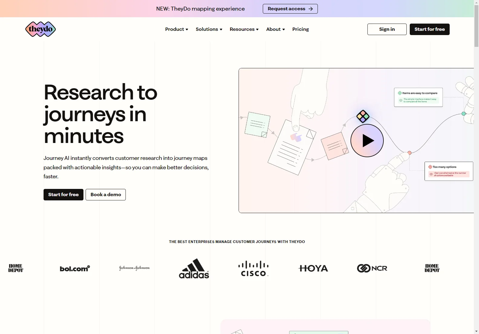 Journey AI: Instant Customer Journey Mapping with Actionable Insights