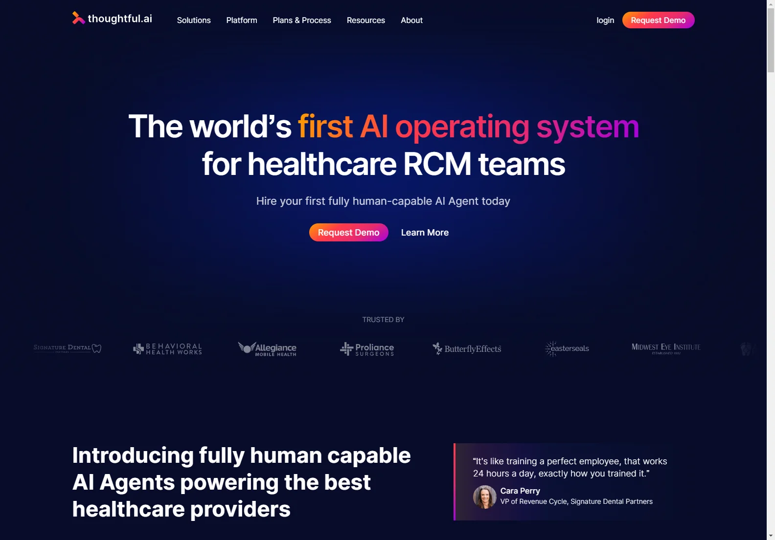 Thoughtful AI: AI-Powered Healthcare RCM Automation for Increased Efficiency and Profitability