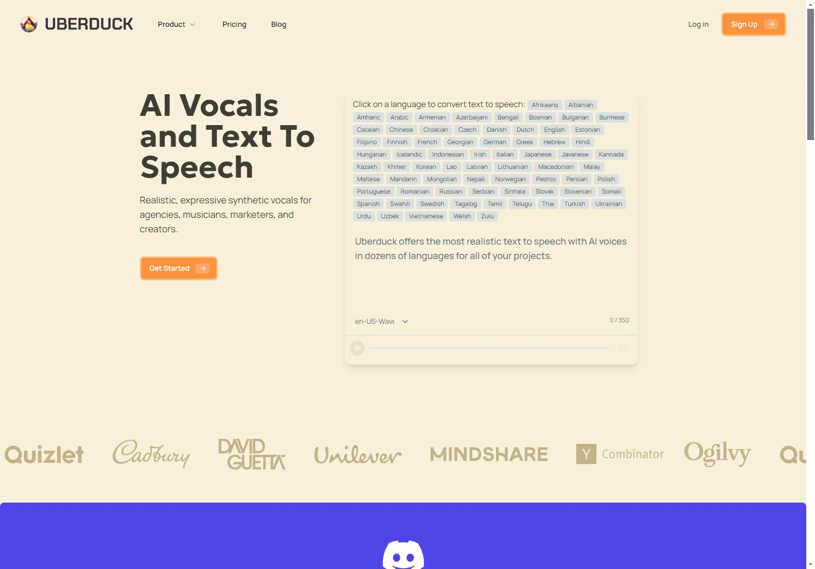 Uberduck: Realistic AI Vocals & Text-to-Speech for Creators