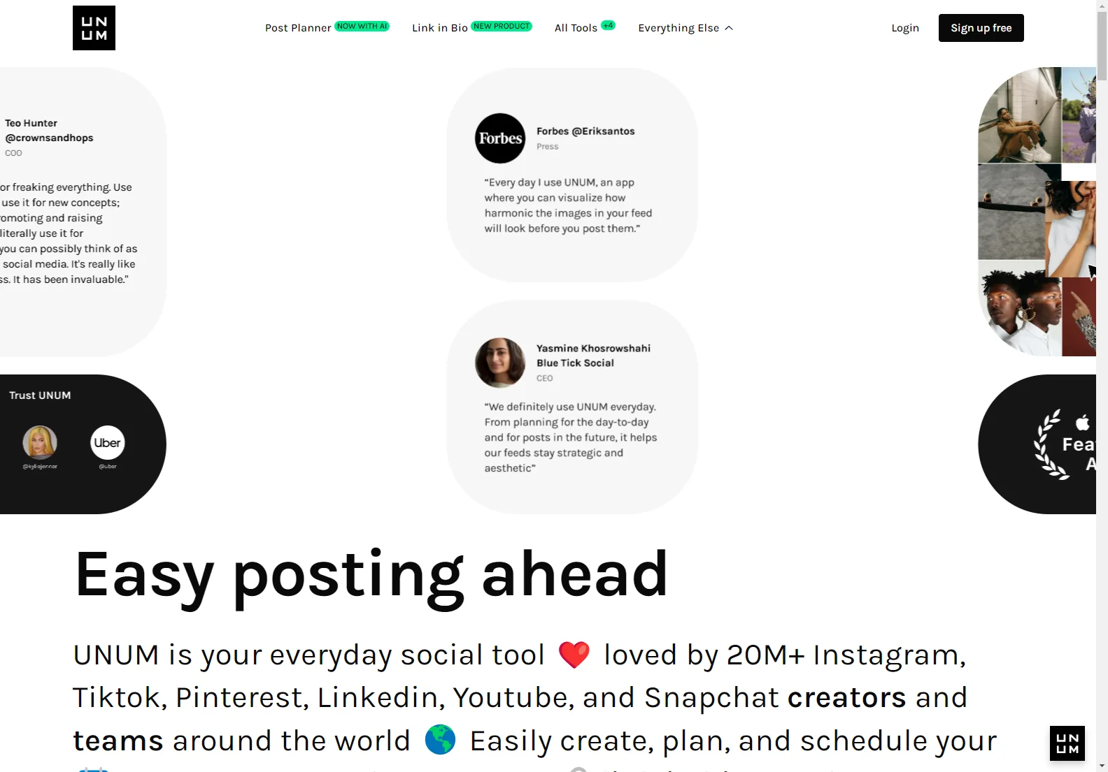 UNUM: AI-Powered Social Media Management for Effortless Growth