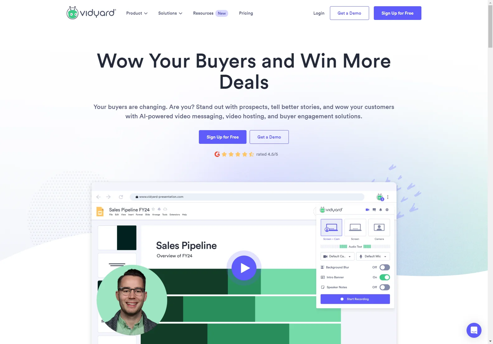 Vidyard: AI-Powered Video Platform for Sales & Marketing