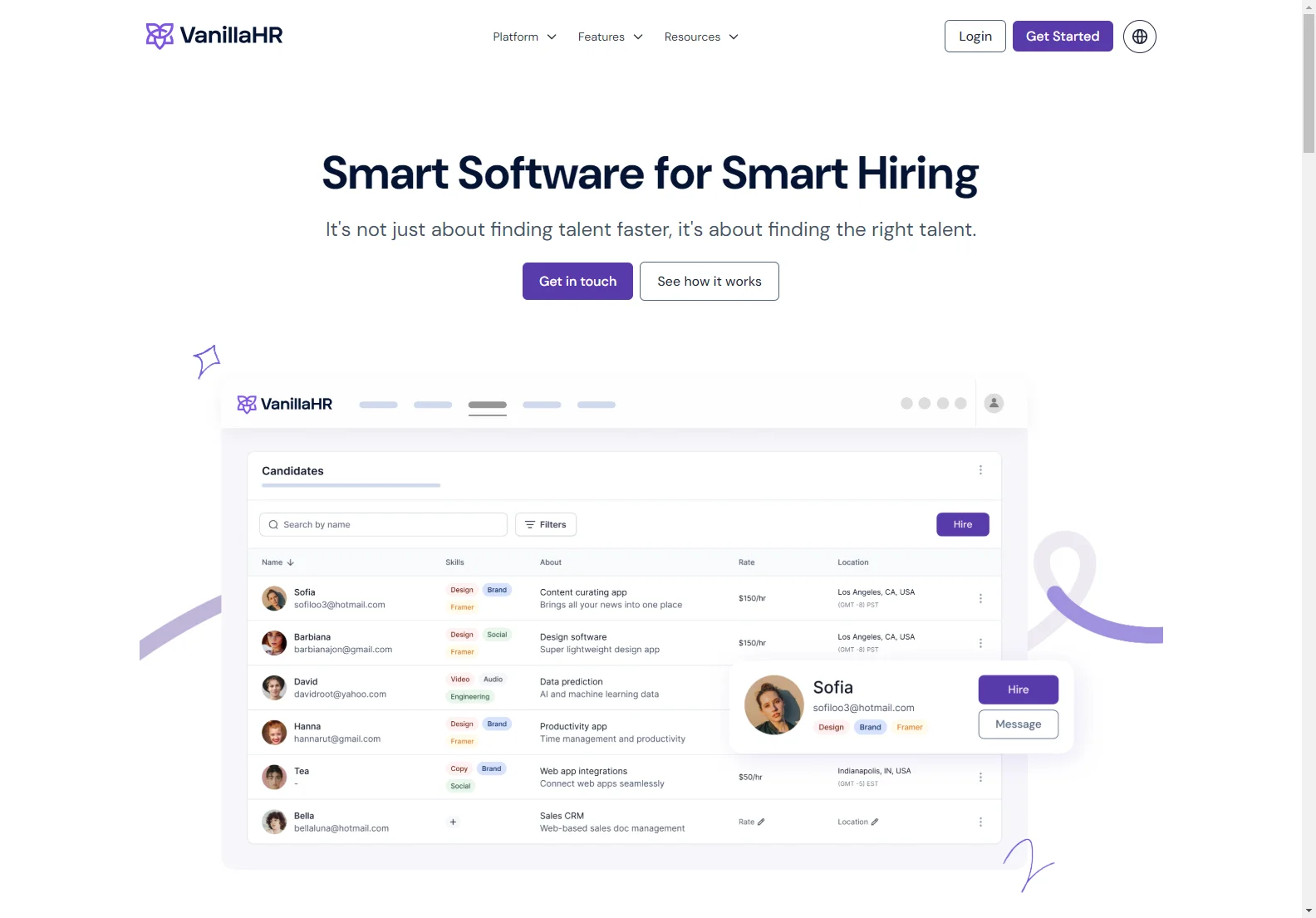 VanillaHR: AI-Powered HR Platform for Streamlined Hiring and Onboarding