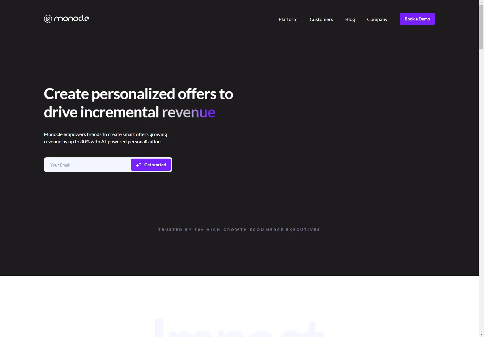 Monocle: AI-Powered Personalized Offers for Increased E-commerce Revenue