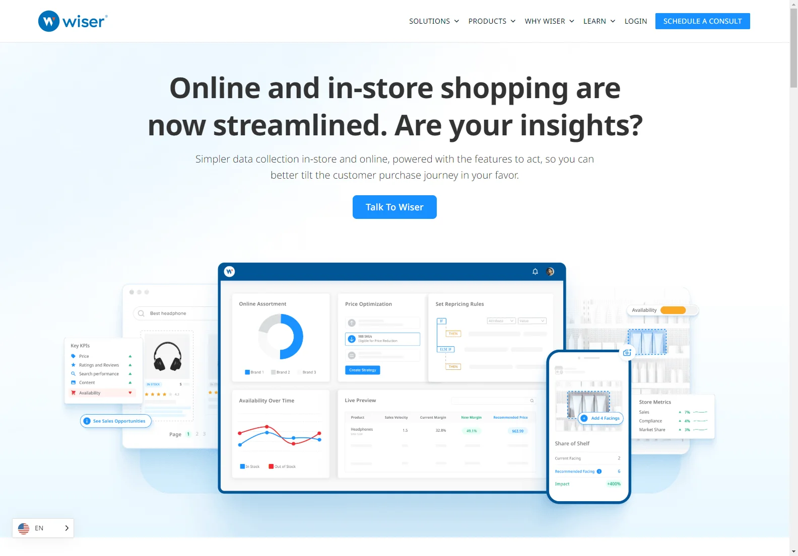 Wiser Solutions: Data-Driven Insights for Streamlined Online & In-Store Shopping