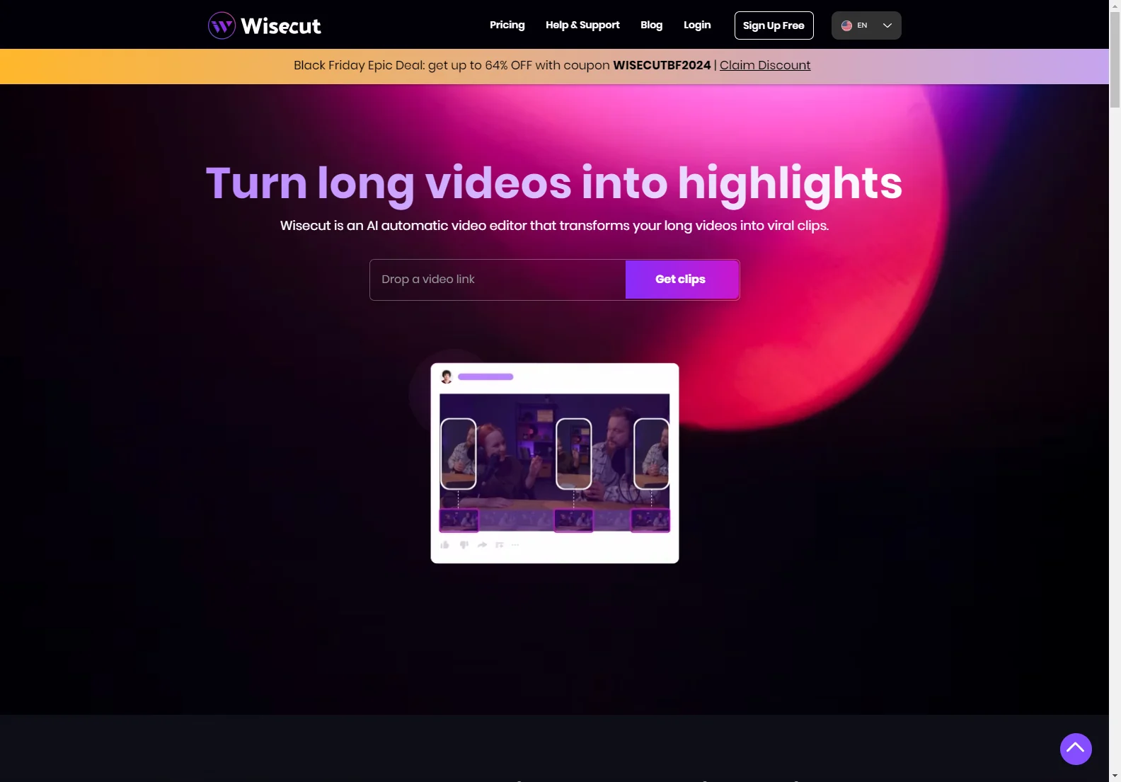 Wisecut: AI-Powered Video Editor for Engaging Short Videos