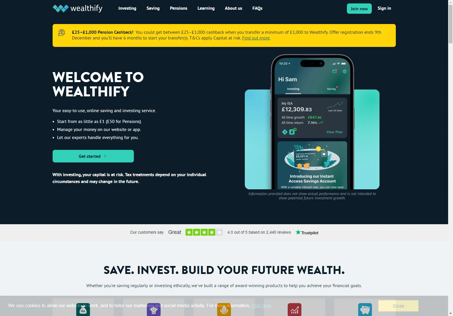 Wealthify: Simple, Smart Investing for Your Future