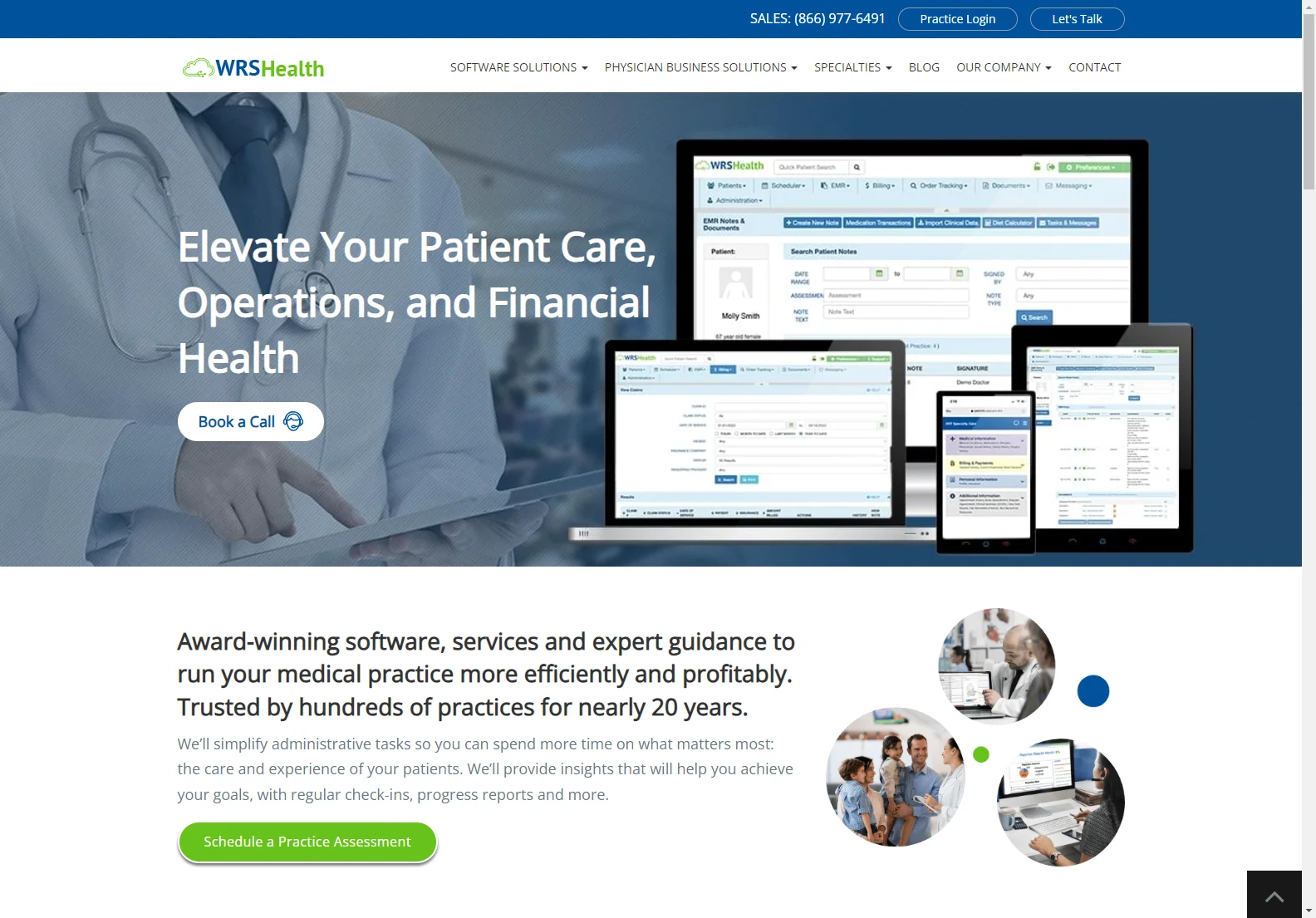 WRS Health: EHR Software and Practice Management Solutions for Enhanced Patient Care