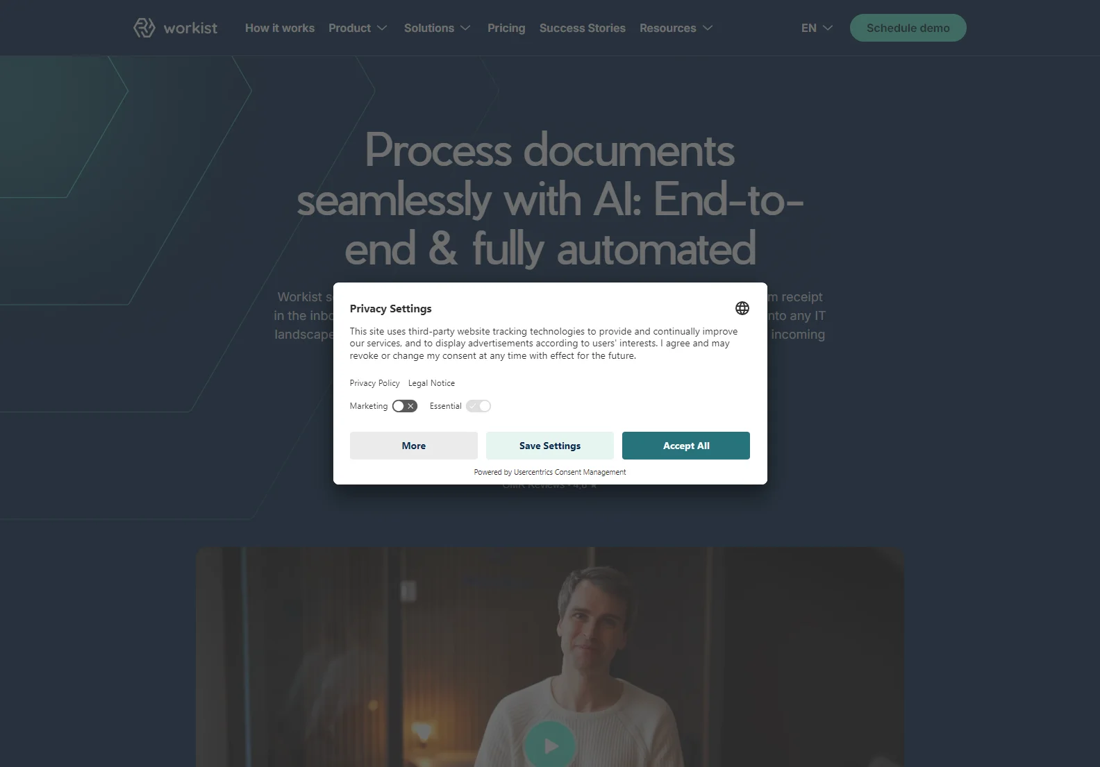 Workist: AI-Powered Document Processing for Enhanced Efficiency