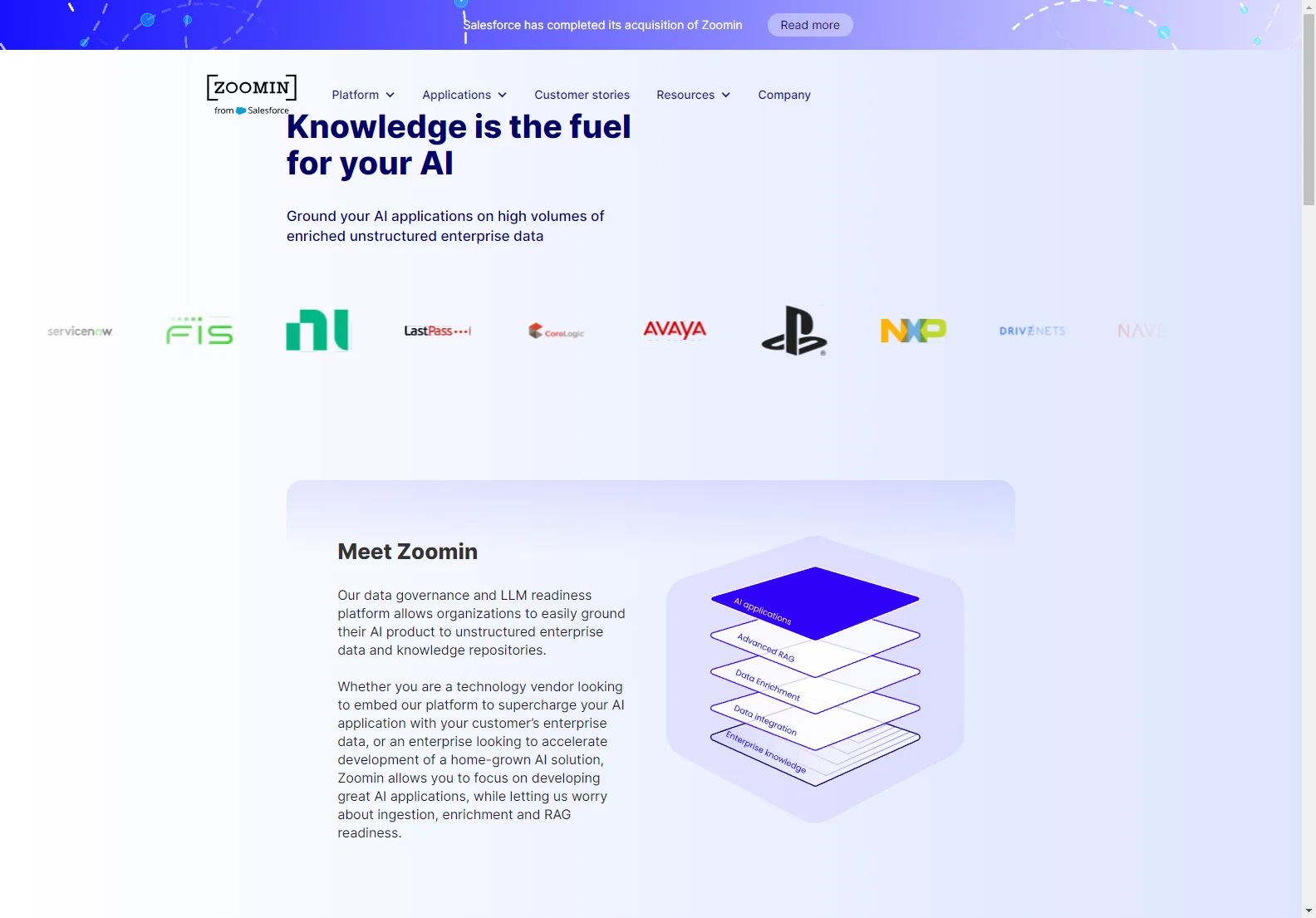 Zoomin: Unified Knowledge for Your AI Applications