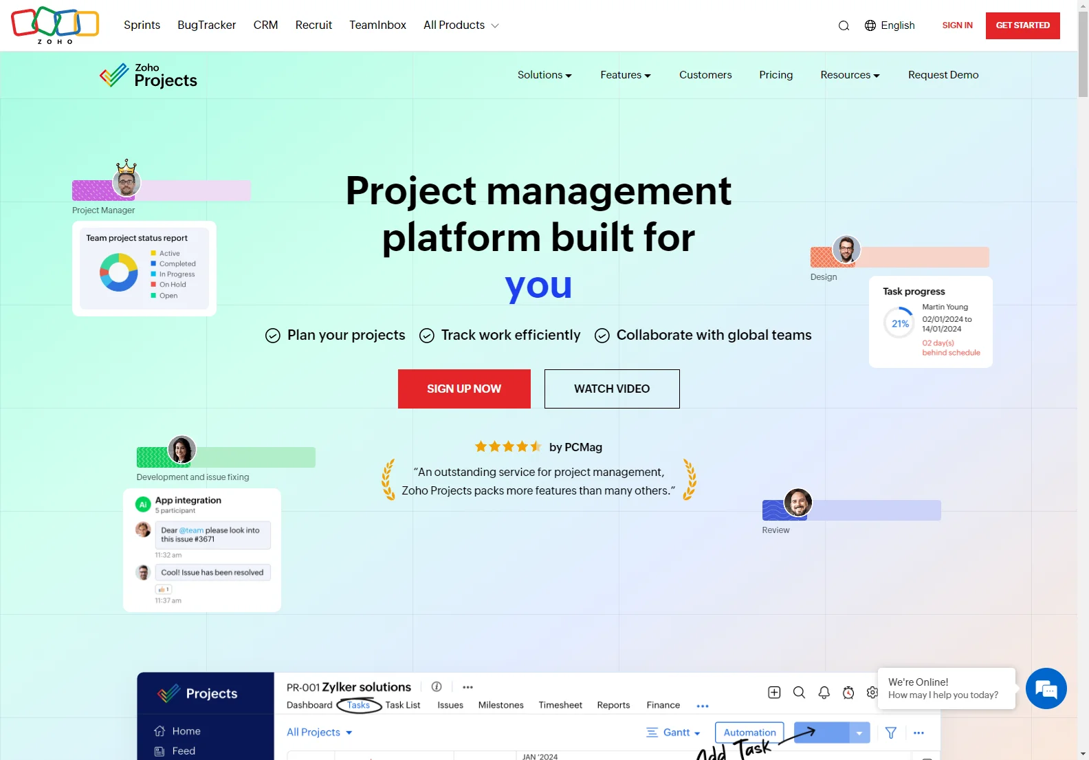 Zoho Projects: The Ultimate Project Management Platform for Enhanced Productivity