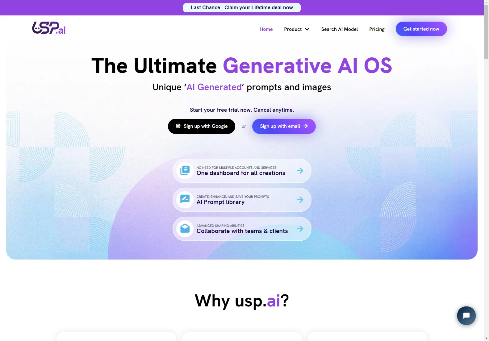 usp.ai: The Ultimate Generative AI OS for Royalty-Free Images and Seamless Collaboration