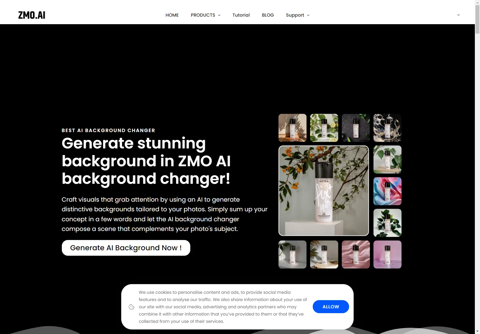 ZMO AI Background Changer: Generate Stunning Backgrounds in Seconds