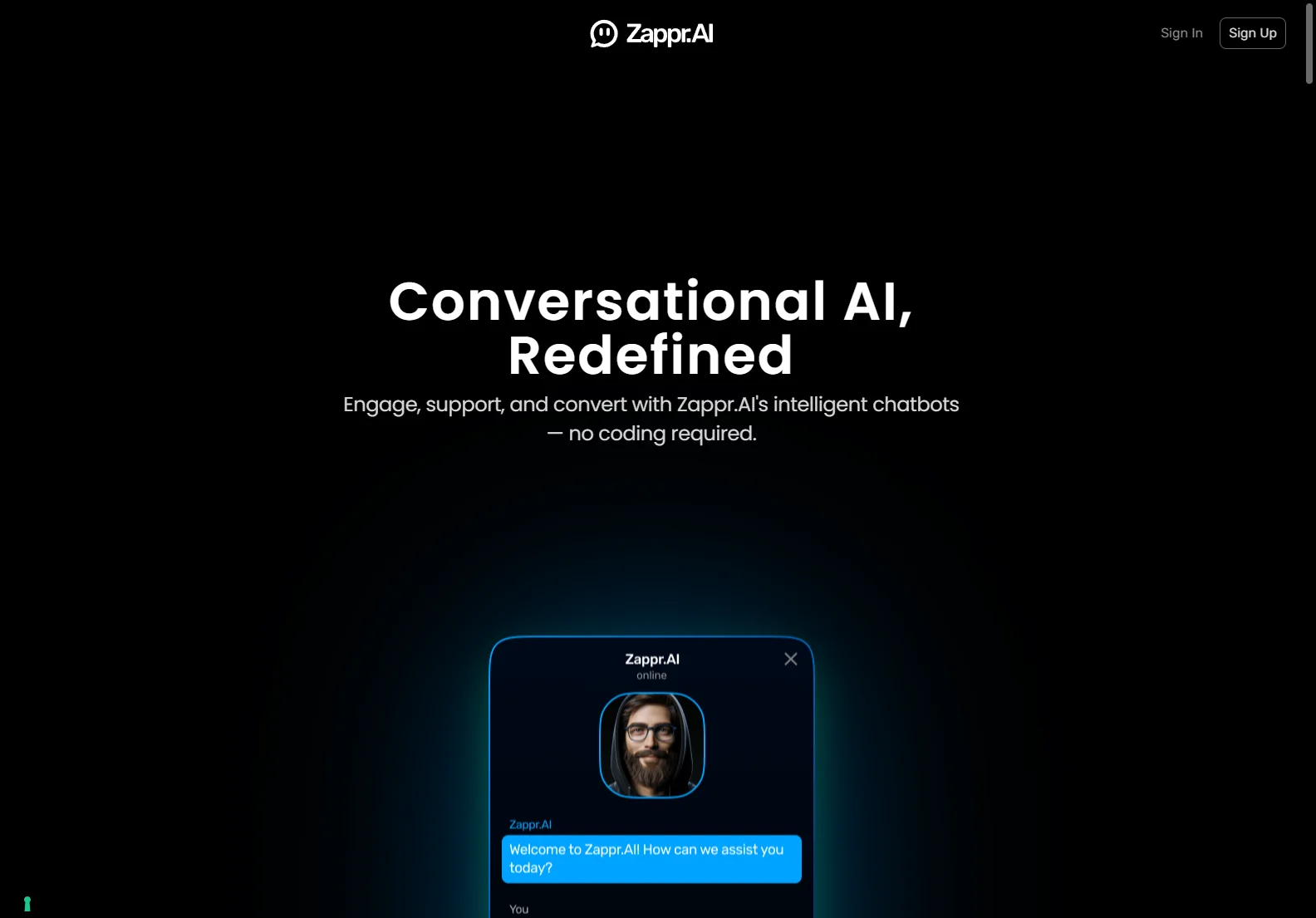 Zappr.AI: No-Code AI Chatbots for Enhanced Sales & Support