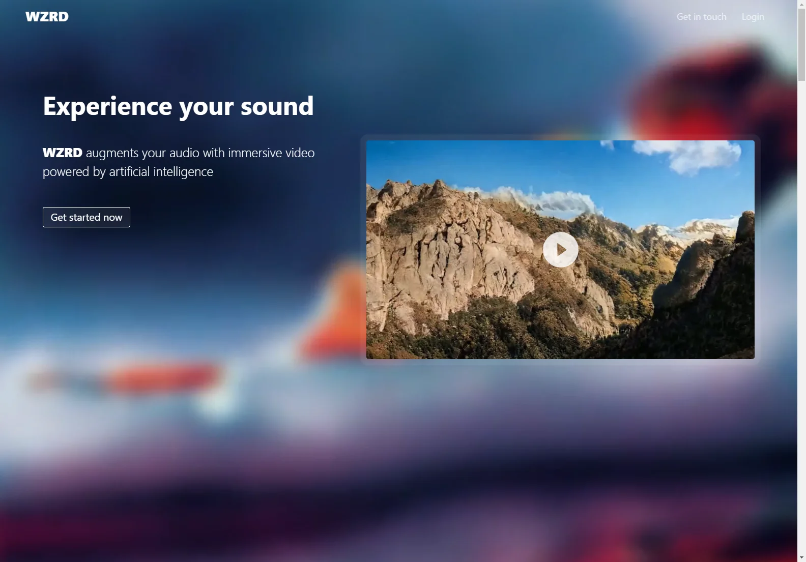 WZRD: AI-Powered Music Video Generator for Artists, Advertisers & Events