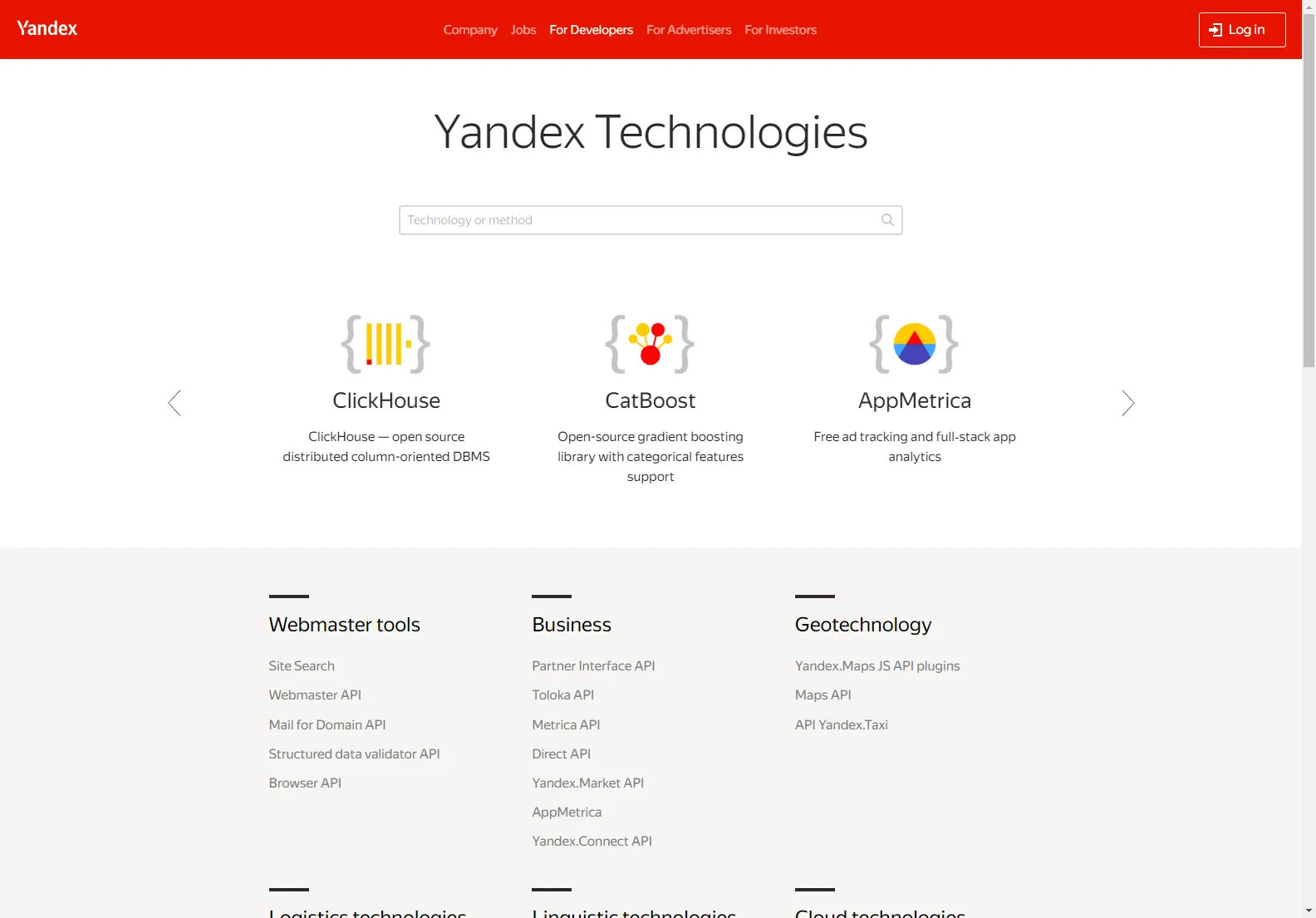 Yandex Technologies: AI-Powered Services and Global Reach