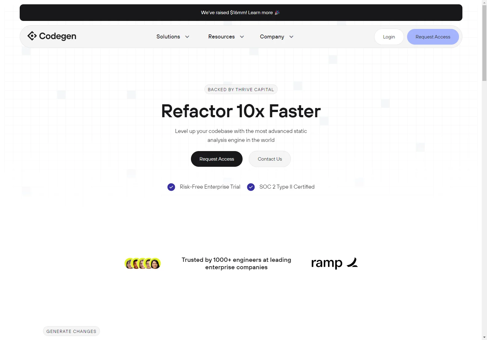 Codegen: AI-Powered Code Refactoring, Transformation, and Optimization