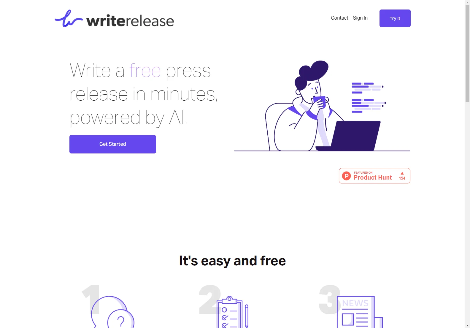 WriteRelease: AI-Powered Press Release Generator - Create Free Releases in Minutes