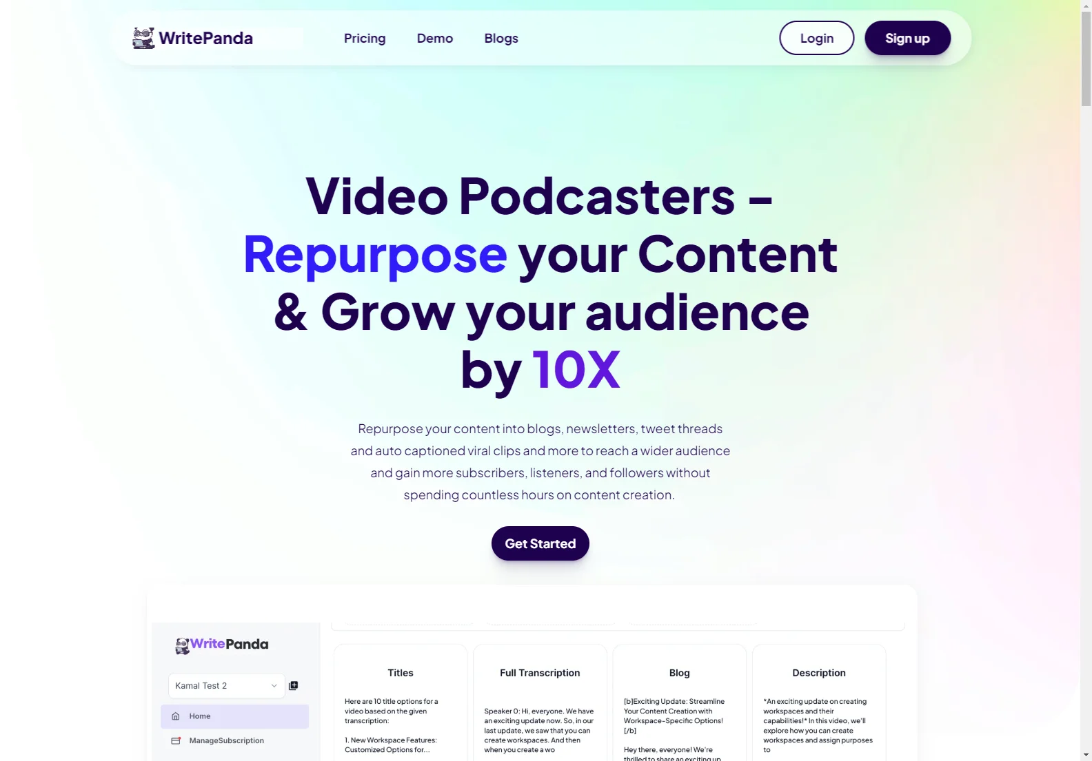 WritePanda AI: 10X Your Audience with AI-Powered Content Repurposing